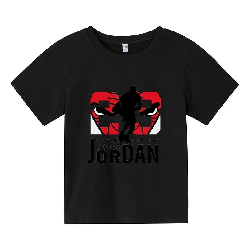 

New Summer Movie basketball star 3D T-Shirts Casual Boy Girl Kids Fashion Children sporting 23 T-shirt children Tee Tops