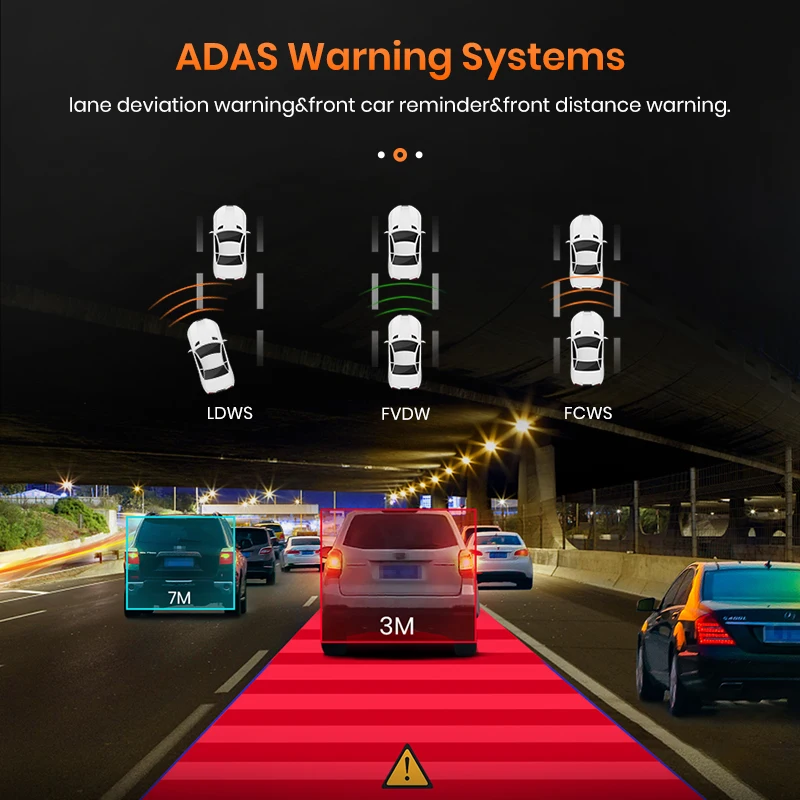 Новый тройной экран 4G Android 8 1 Автомобильное зеркало заднего вида Камера 12 ”ADAS