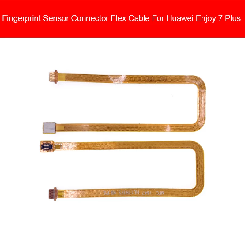 Отпечатков пальцев Сенсор шлейф для Huawei Enjoy 7 7i 8 7X 8C 8X9 9i 10 V20 V10 P20 P30 3e плюс играть Nova Lite Сенсор разъем