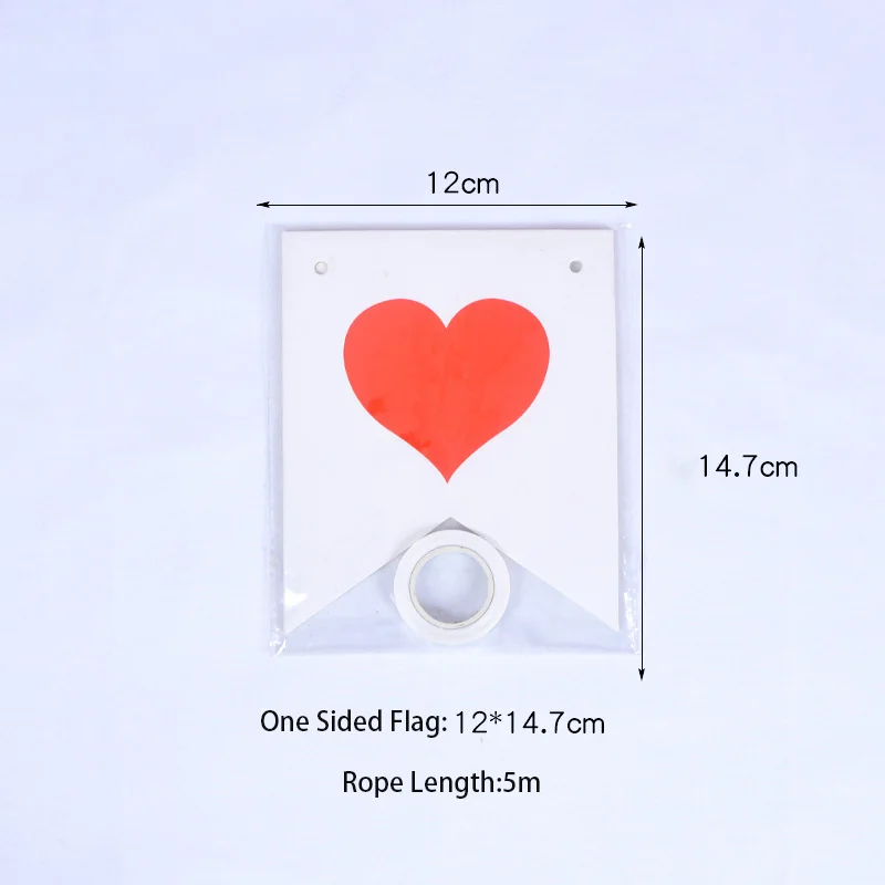 

Banner Garlands Birthday Bunting Pennant Baby Shower Wedding Garland Flags Party Decoration Supplies masa dekorasyon ve aksesuar