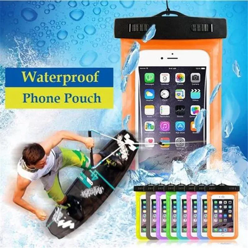 200 шт. Универсальный Водонепроницаемый Чехол сумка для iphone 11 pro X XS 7 6 6s plus