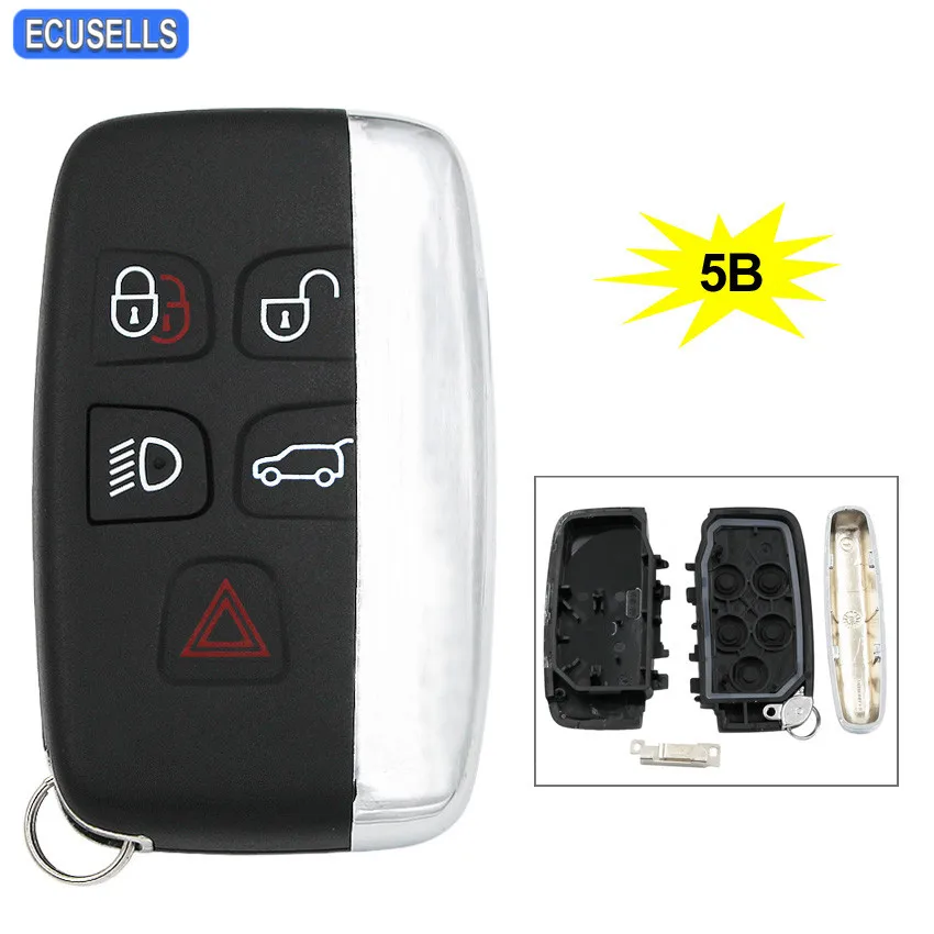 5 кнопочный чехол для ключа с дистанционным управлением умный брелок надписью Land