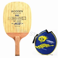 yinhe 985 table tennis blade 5 ply wood fast attack japanese penhold racket js handle original yinhe ping pong bat paddle