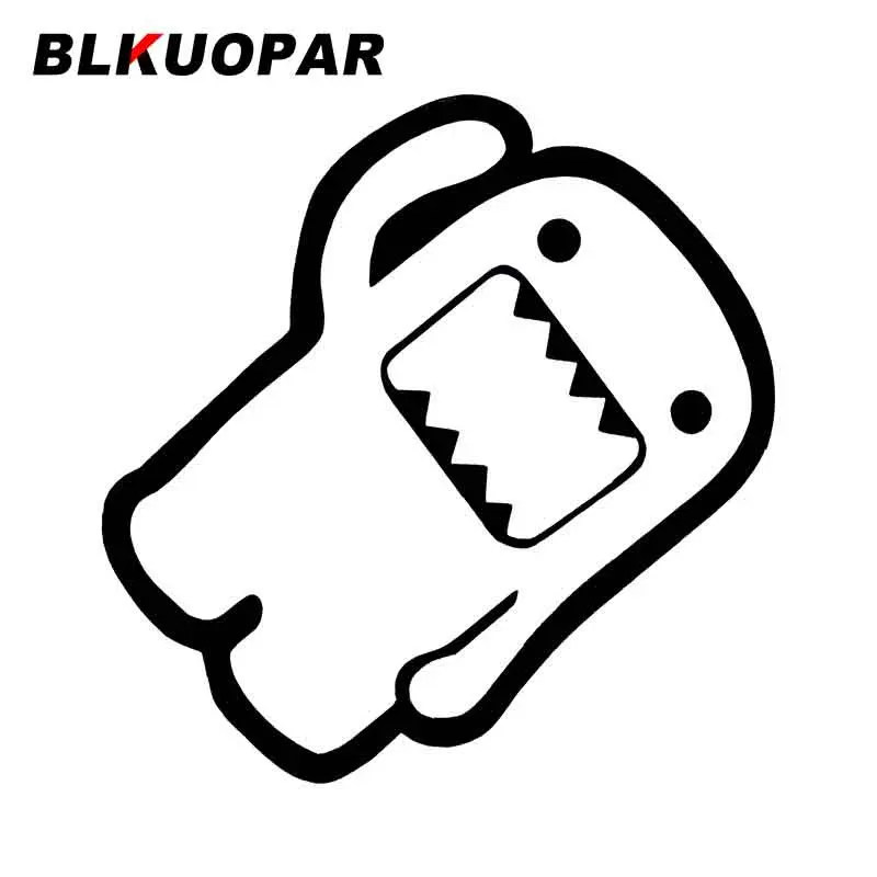 

Автомобильные наклейки BLKUOPAR для Domo, солнцезащитные модные наклейки, устойчивые к царапинам Креативные украшения на лобовое стекло, багажни...