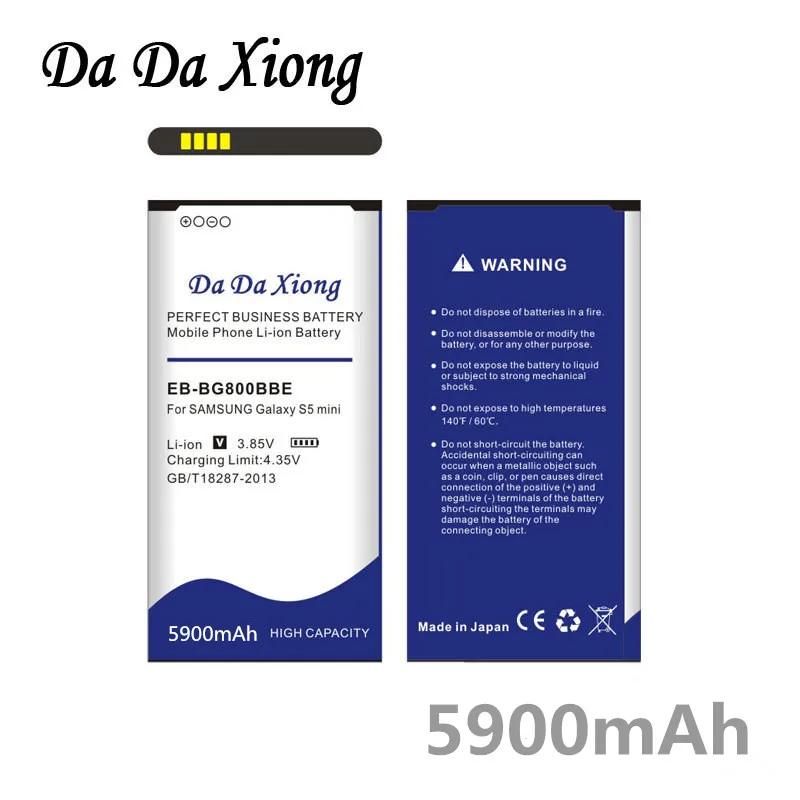 《 Дада 》 Xiong 5900 мА/ч EB BG800BBE BG800CBE запасная аккумуляторная батарея для Samsung GALAXY S5