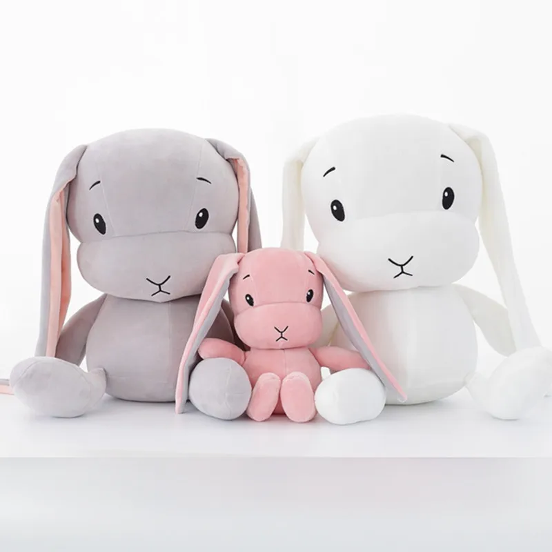 

Cute Long Ears Rabbit Plush Toys Bunny Soft Stuffed &Plush Animal Baby Toys Doll Baby Accompany Sleep Toy Gifts For Kids