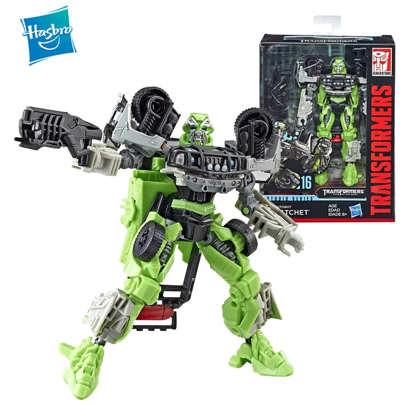 

Original Hasbro Transformers Studio Series 16 Deluxe Class Movie Ratchet Action Figure Model Toy SS16 - Kids Ages 8 & Up