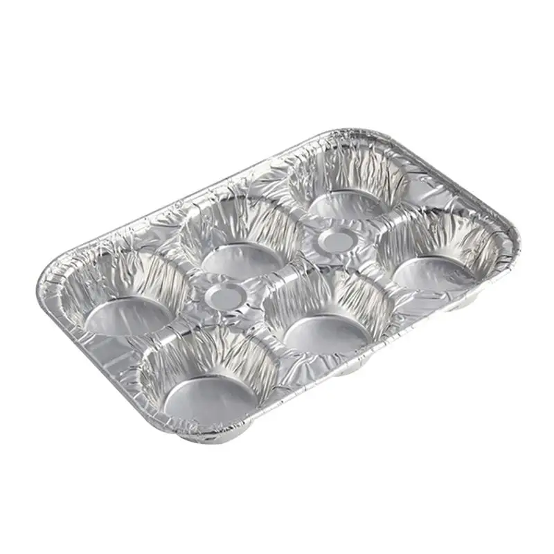 10 шт. антипригарная пульсация из алюминиевого сплава Форма для яиц в форме цветка