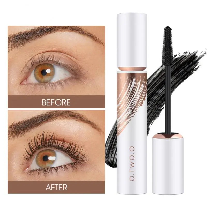 

O.TWO.O Long-lasting Styling Black Mascara With 360 Micro Brush Lengthening Eyelashes Not Smudge Natural Thickness Mascara TSLM2