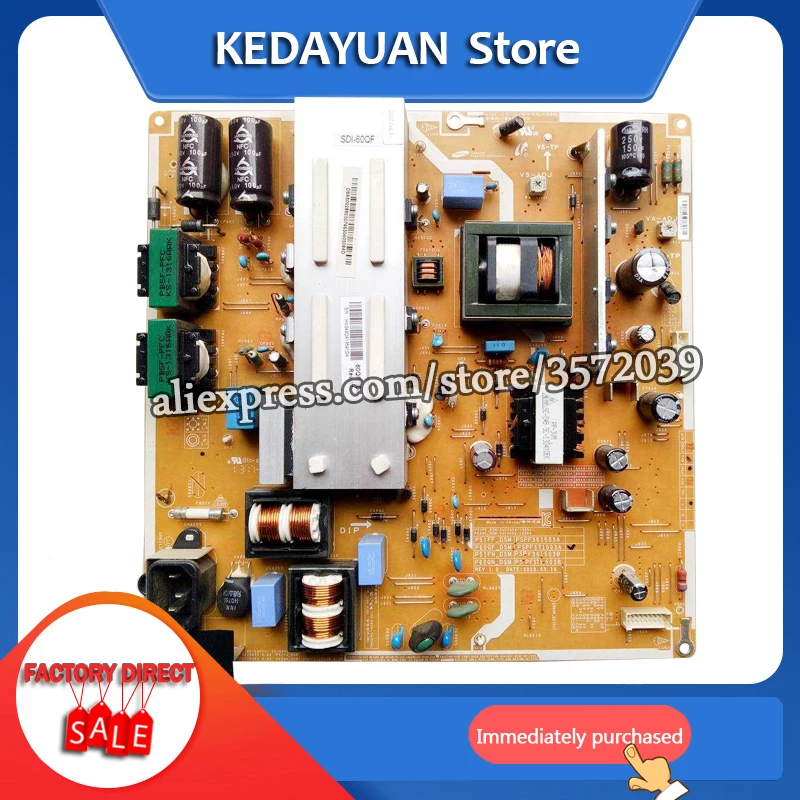 Бесплатная доставка 100% тест для samgsung PS60F5000AJ P60QF_DSM PSPF371503A BN44-00601A плата питания |
