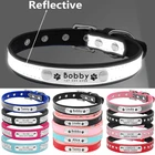 Ошейник для собак и кошек, персонализированный ошейник с выгравированным кристаллом для щенков, для маленьких и средних собак, питбуля, чихуахуа