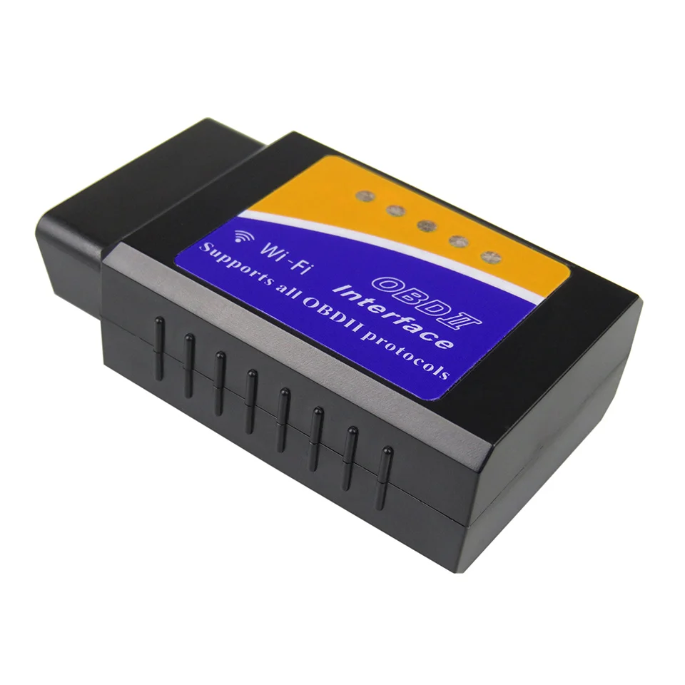 Супер elm327 wifi V1.5 OBD2 автомобильный диагностический сканер лучший Wi-Fi Mini ELM 327 V 1 5 OBDII