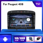 Автомобильный мультимедийный видеоплеер IPS Android для Peugeot 308 308SW 408 RCZ 2010-2016 Стерео GPS-навигация BT WIFI головное устройство FM
