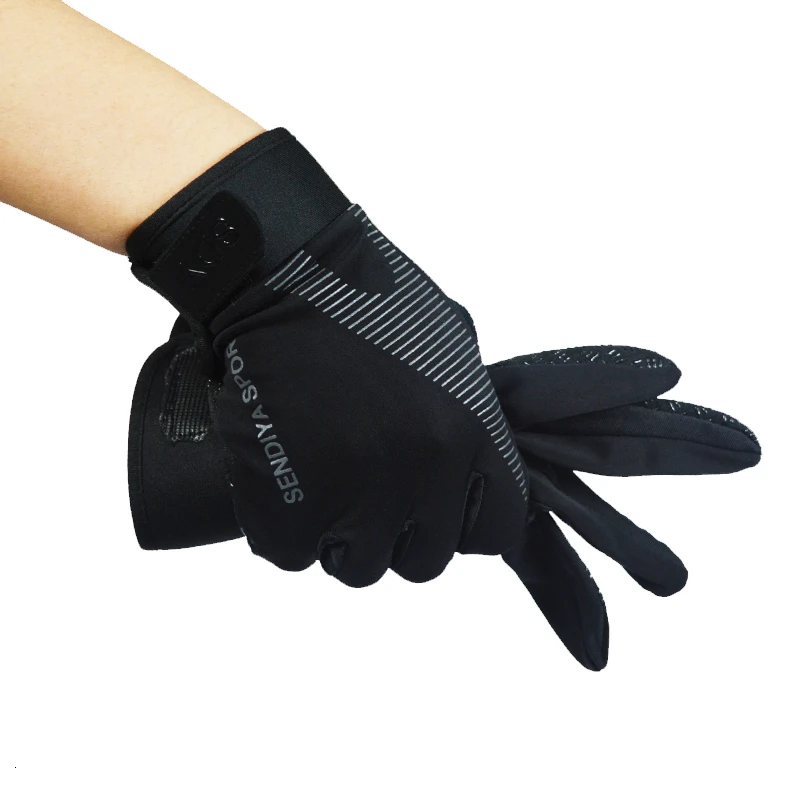 

Cycling Bik Breathable Gloves Full Finger Touch Screen Gloves Autumn Mittens Anti-Slip Riding Fitness Glove Climbing Bike Gloves
