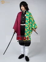 demon slayer kimetsu no yaiba tomioka giyuu outfit cosplay costume for women mp005109