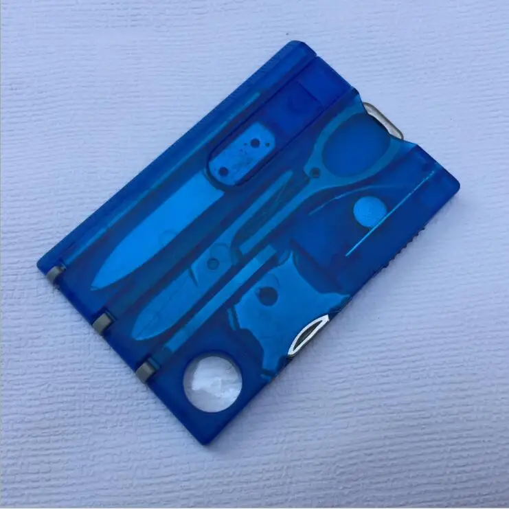 Карманная Кредитная карта 10 в 1 Мультитул оборудование для выживания на природе и