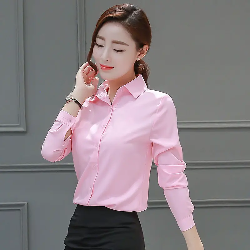 

Blouse Women Autumn Winter Black White Shirt Women's Wear Blusas Mujer De Moda