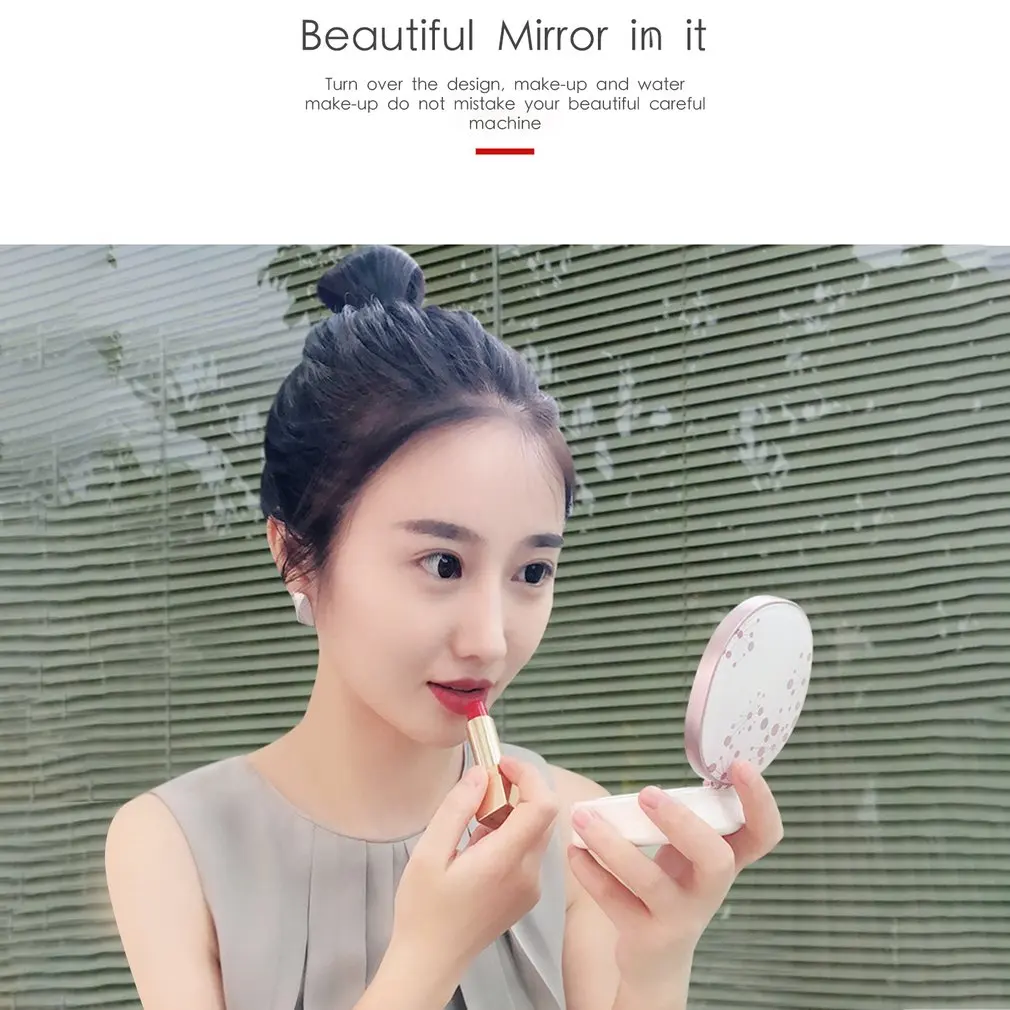 Паровой увлажнитель лица с зеркалом счетчик воды usb зарядка наноспрей ручной