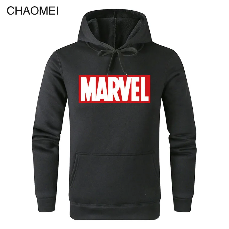 Кофты с капюшоном "Marvel" Новая мода мужской, с длинными рукавами Повседневная мужская Толстовка Marvel Мужские Женские топы классные пуловеры толстовка C117 - Цвет: 8
