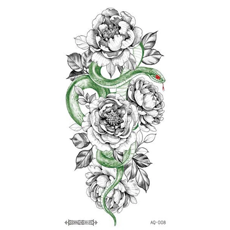 Временные татуировки боди арт сексуальная Водонепроницаемая поддельная