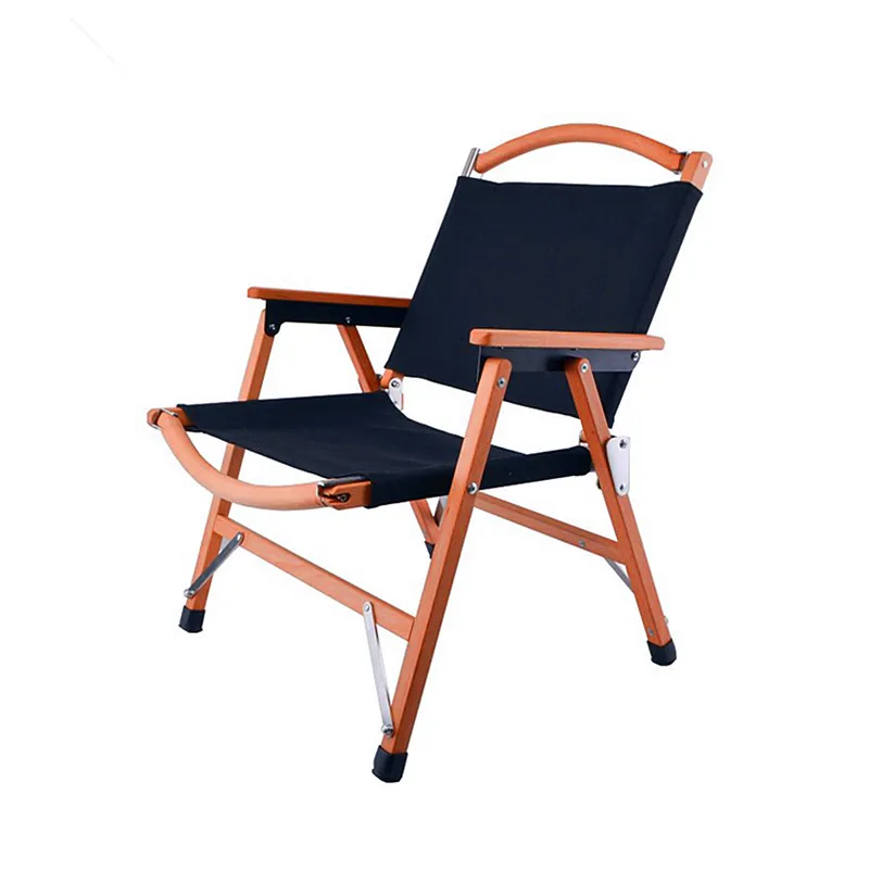 

TNR Solid Wood Folding Chair Superhard High Load Outdoor Camping Chair Portable Beach Hiking Picnic Seat Fishing Tools Chair