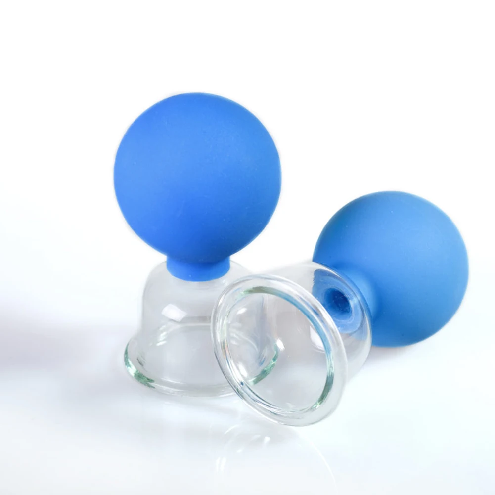 1 шт. 4 Размеры вакуумных банок чашки антицеллюлитный массажер с резиновой