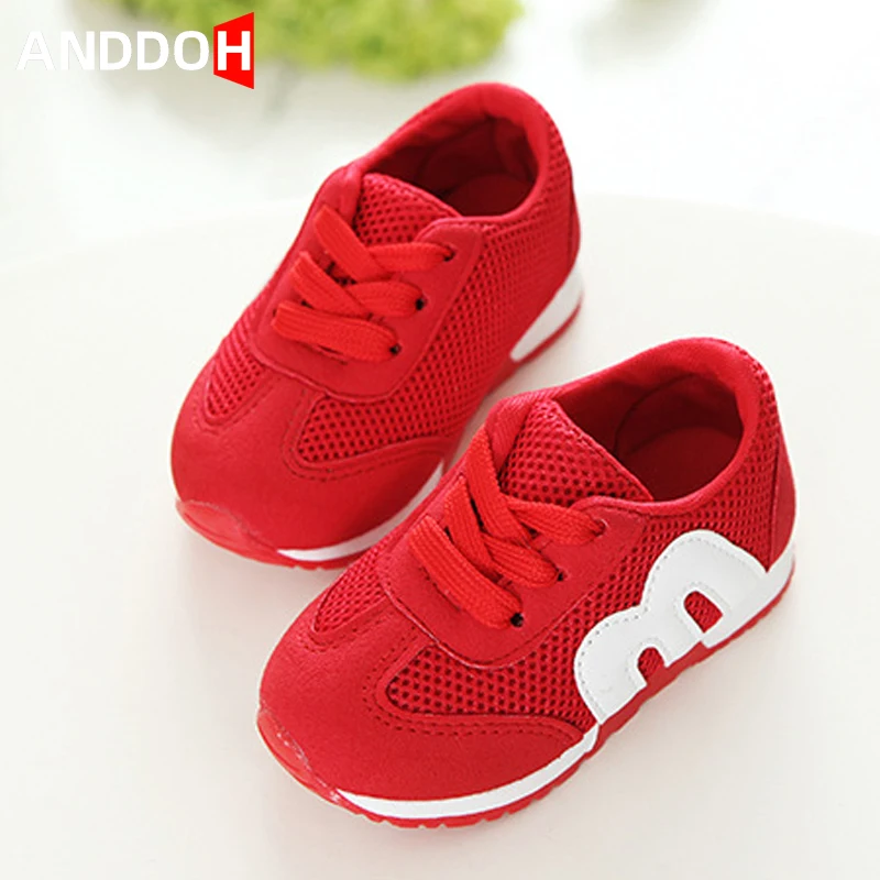 

Size 21-30 Girls Soft Bottom Casual Single Shoes Baby Toddler Shoe Boys Breathable Sneakers Children Sneakers with Anti-slippery