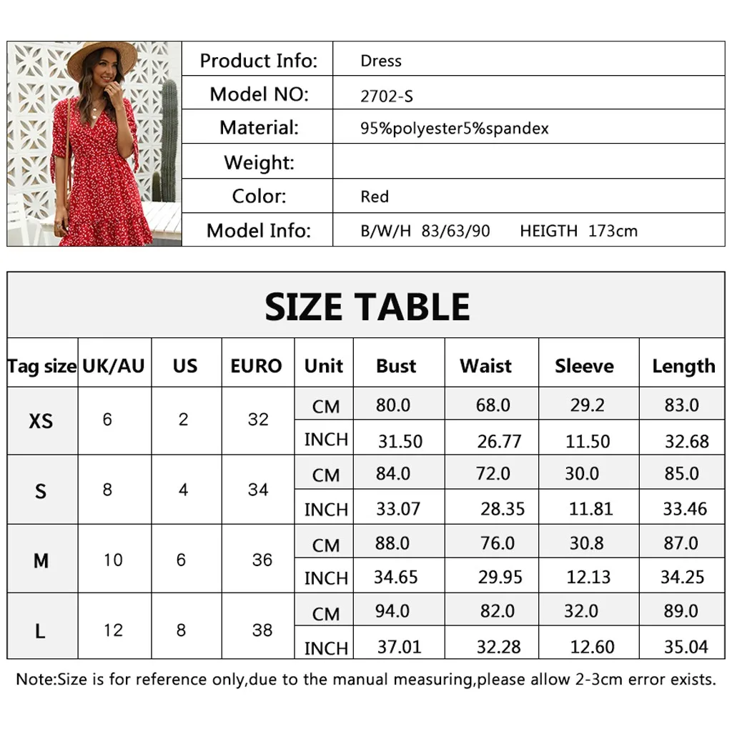 

Summer Women Ruffles V-neck Chiffon Dress 2020 Boho Mini Beach Dress Women Short Sleeve Ladies Party Dress Sundress Vestidos#J30