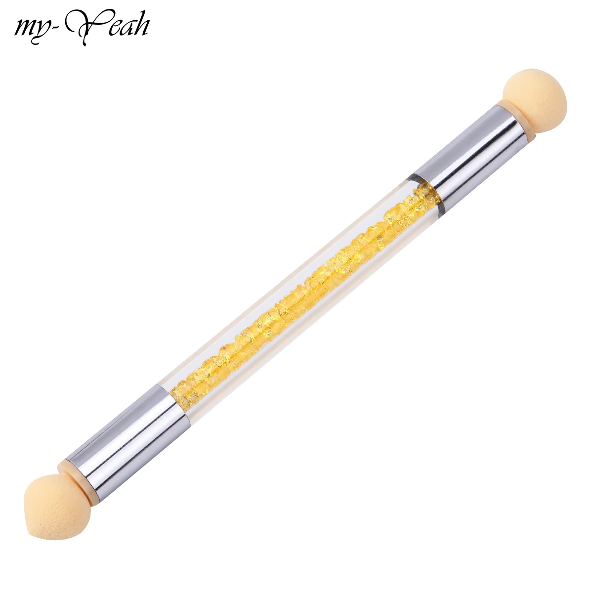 Двухсторонний Гель лак для ногтей градиентная расцветка перенос штампа Губка