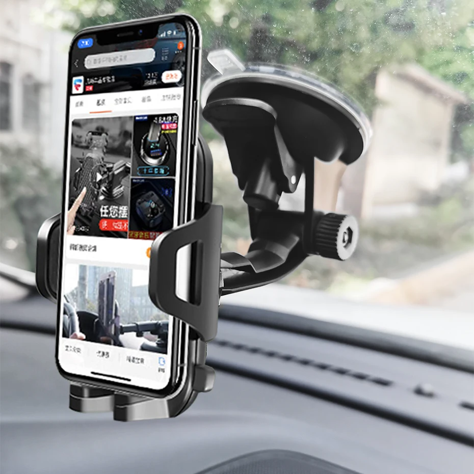 car phone holder suction 360 degree rotation windshield sucker for mobile cell phone universal in car stand bracket mount free global shipping