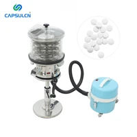 cfq 300 automatic fast uphill tablet pill deduster machine with vacuum cleaner
