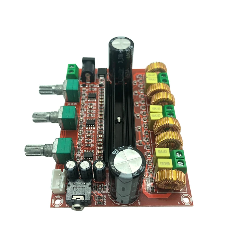 XH-M139 2 1 канальный цифровой усилитель мощности доска 12V-24V с большим числом