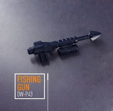 Transformation Dr.Wu DW-P43 Fishing_Gun Upgrade Kit for Spray | Игрушки и хобби