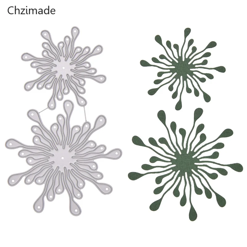 Lychee жизнь Скрапбукинг умирает фейерверк металлический Трафаретный вырубной