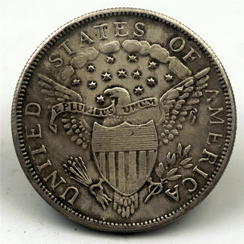 Монет Moore Морган медный сердечник имитация 1800 долларов США может выдувать звук