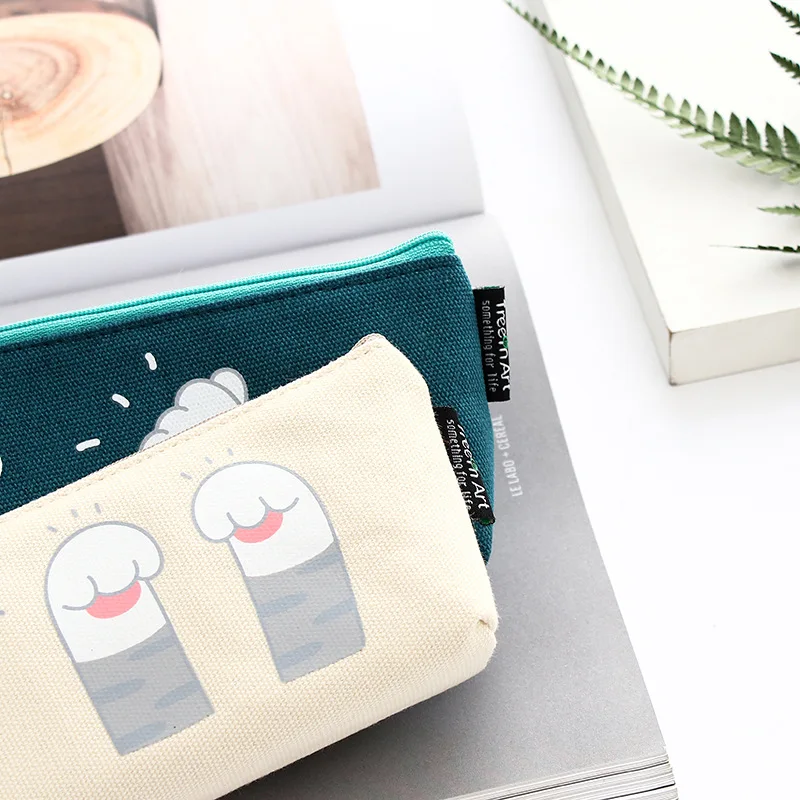 1 шт Сумочка для ручек и карандашей чехол милый простой коробка девочка/мальчик