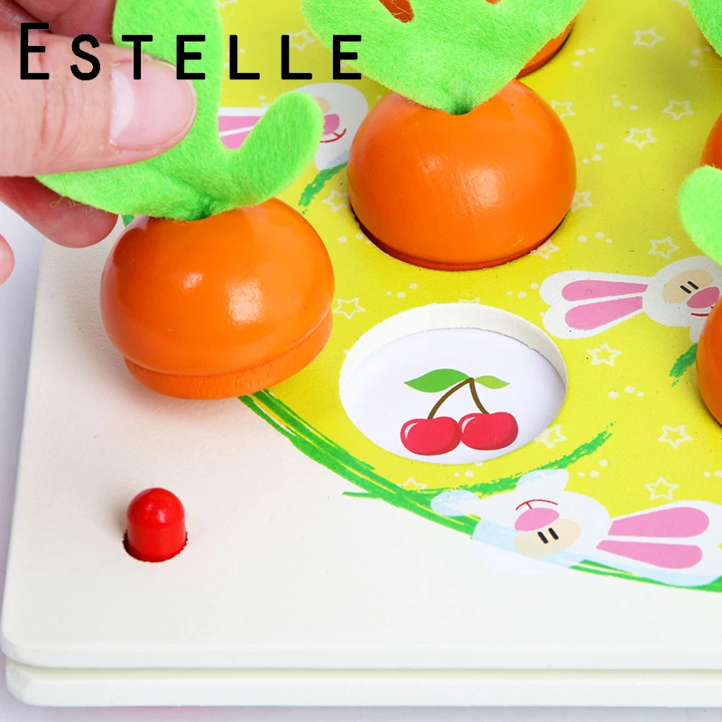 Монтессори детей Репка памяти шахматы игрушки для раннего образования