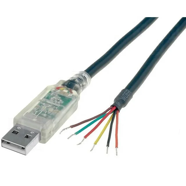 Кабель фтди, USB к RS485 серии, 1,8 м, 6 футов, Usb Rs485 6-жильный кабель FT232R