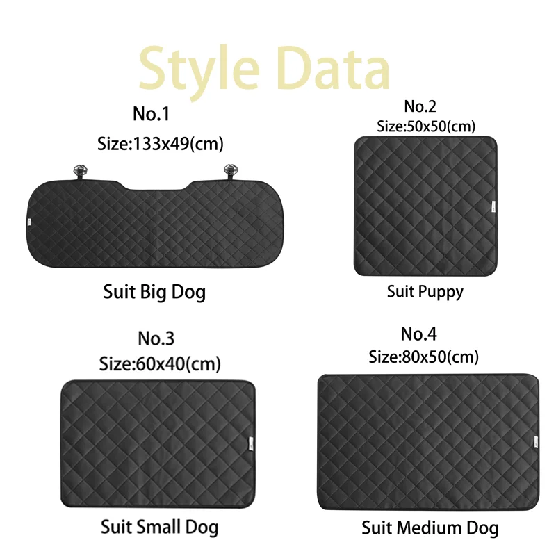 Сумка UFBemo для собак на автомобильное сиденье 100% водонепроницаемая переноска