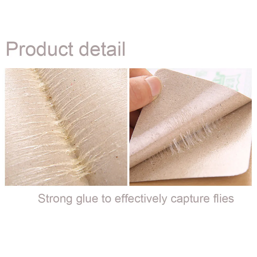 Summer ticky Glue Paper Fly Flies Trap Catcher Bugs Insects Board Bug Mosquito Killer Garden Sticky | Дом и сад