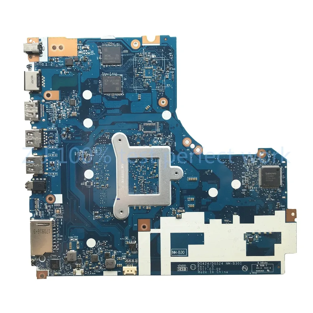 Для LENOVO IDEAPAD 320-15IAP материнская плата для ноутбуков FRU 5B20P20638 W/N3350 2G DG424/DG524 NM-B301 DDR3L мб тестирование Быстрая
