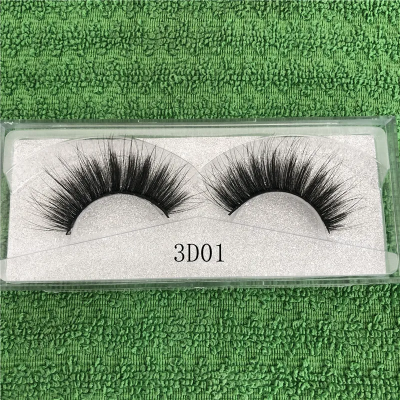 

Natural 3D false eyelashes fake lashes makeup kit Mink Lashes extension mink eyelashes maquiagem