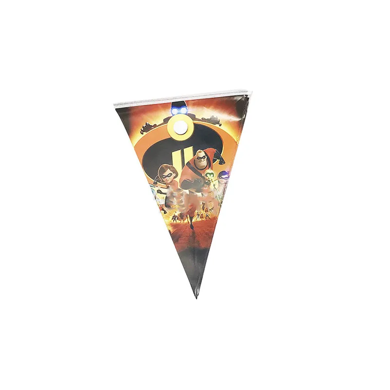 Incredibles 2 Theme Birthday party Decor Disposable Sets Plates Straws Banner Stickers Balloon Baby Shower Supplies | Дом и сад