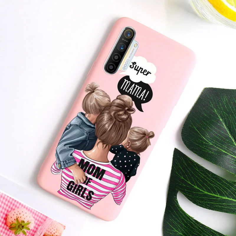 Для Oppo A9 A5 2020 A31 A91 A92S A1k A52 A72 A92 силиконовый чехол для мамы и ребенка Realme X50 6 Pro 5 Reno 4 3