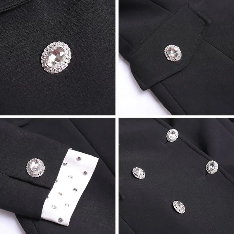 Женский Высокое качество новейшая мода дизайнер модный блейзер для женщин