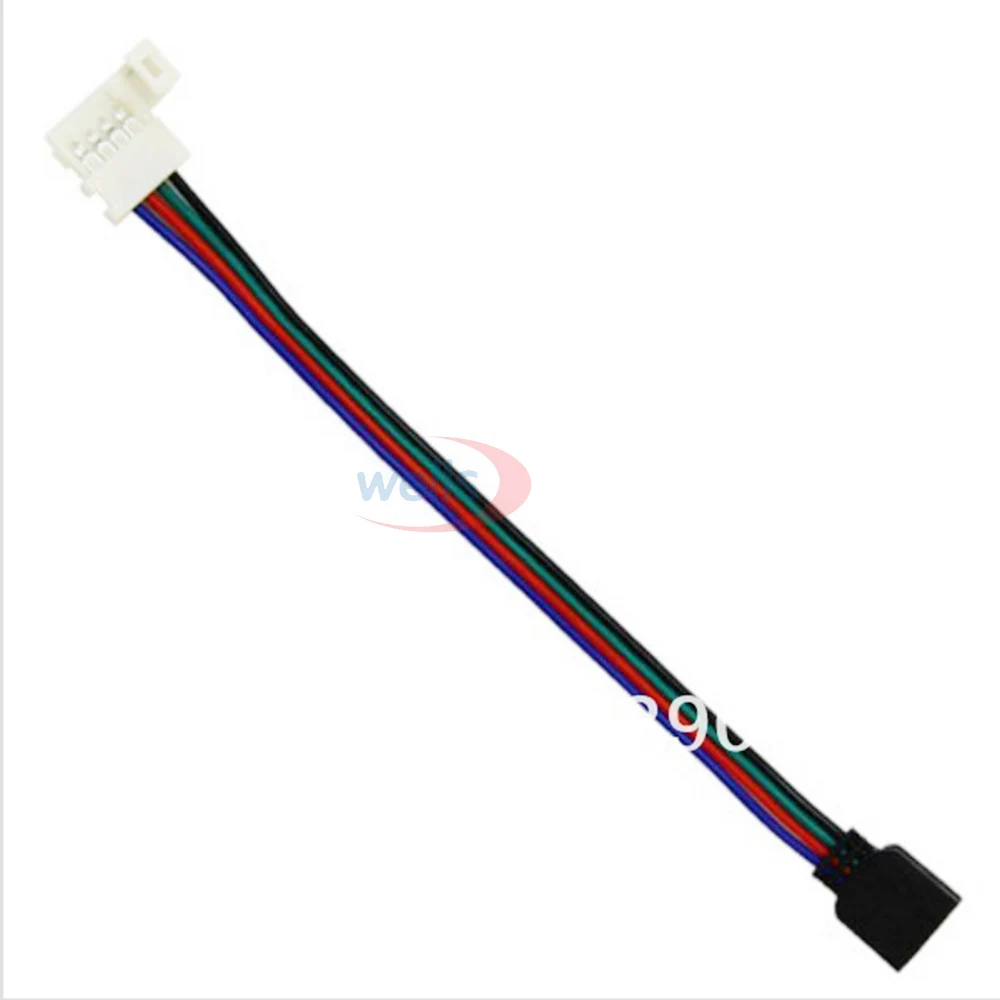5 шт. 4 Pin кабель для светодиодной ленты 10 мм 5050 RGB | Обустройство дома