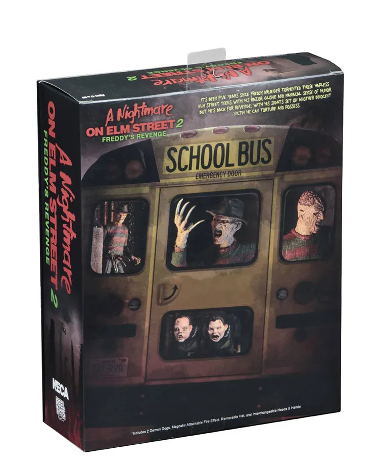 NECA &quotКошмар на улице Вязов&quot Фредди Крюгер 2 месть ПВХ фигурка коллекционная