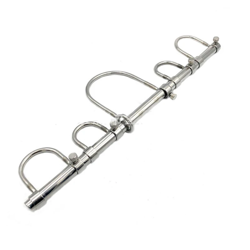 БДСМ-наручники из нержавеющей стали наручники ошейник для лодыжек интимные