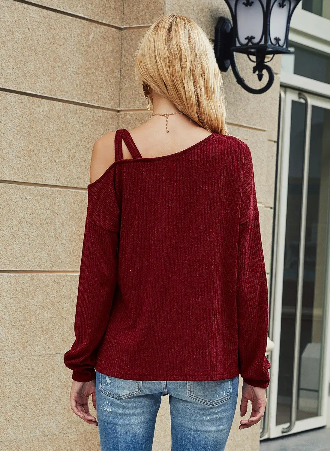 

Off Shoulder Sexy Women Sweatshirts Long Sleeve Loose Plus Size Women Sweatshirt Solid Color Pullover Streetwear Tops Femme