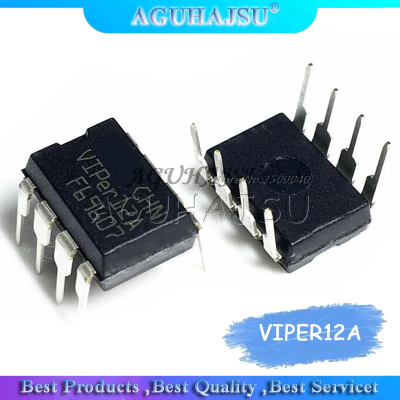 10 шт. VIPER12A VIPER12 DIP8 DIP новый оригинальный|Интегральные схемы| |